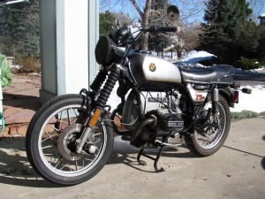 Silver Ghost - 1975 BMW R75/6 Buck Naked